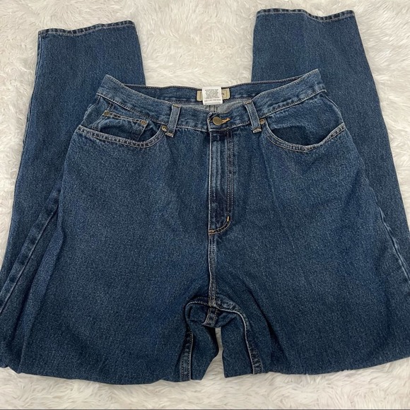 L.L. Bean Jeans Ll Bean Mom Jeans Size 4 T High Waisted Poshmark
